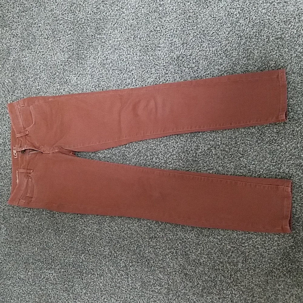Salmon Skinny Jeans